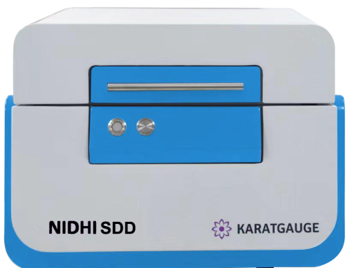 KARATGAUGE NIDHI SDD EDXRF Spectrometer for Precious Metal Analysis
